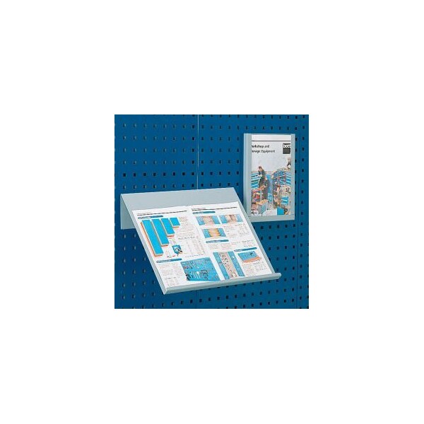 Bott Ltd Bott Toolboard Shelf For Perfo Panels - Angled Document Holder - 18"Wx14"D (Double Letter Size) 14014008.16 - main